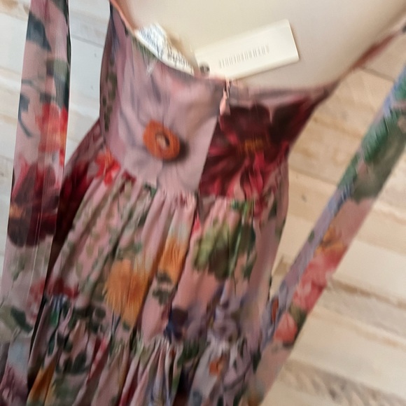 NWT Anthropologie size 2 Isabella tiered square neck maxi dress - Picture 8 of 14